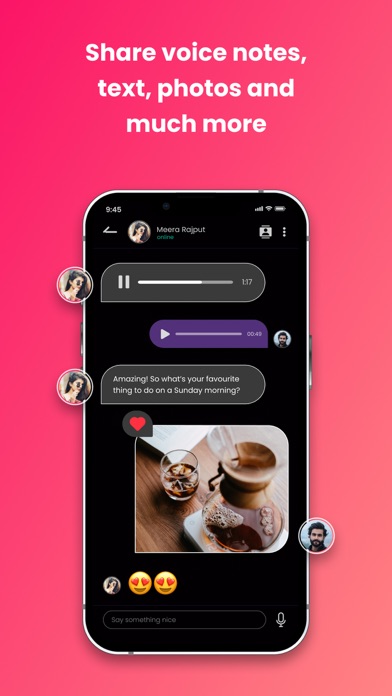 Mellow: Voice Dating App Screenshot