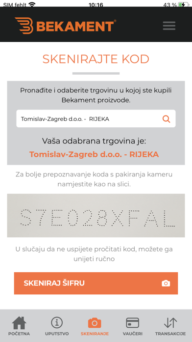 Bekament Loyalty Ino Screenshot