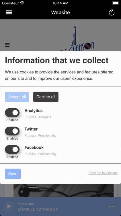 Paris Chanson screenshot-4