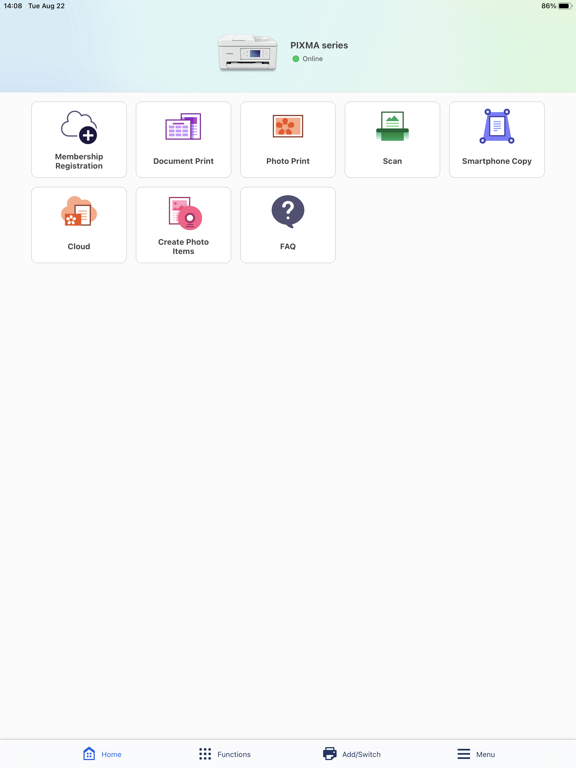 App screenshot
