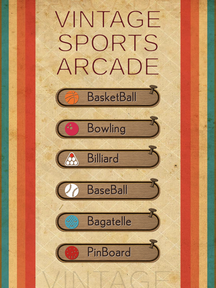 Vintage Sports Arcade