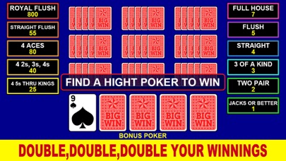 Video Poker - Casino Games Screenshot