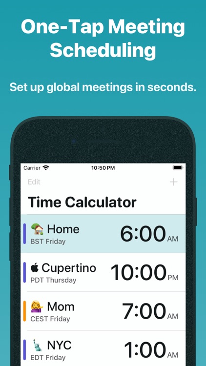 World Clock Time Widget