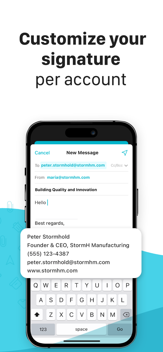 Email Aqua Mail Secure Client