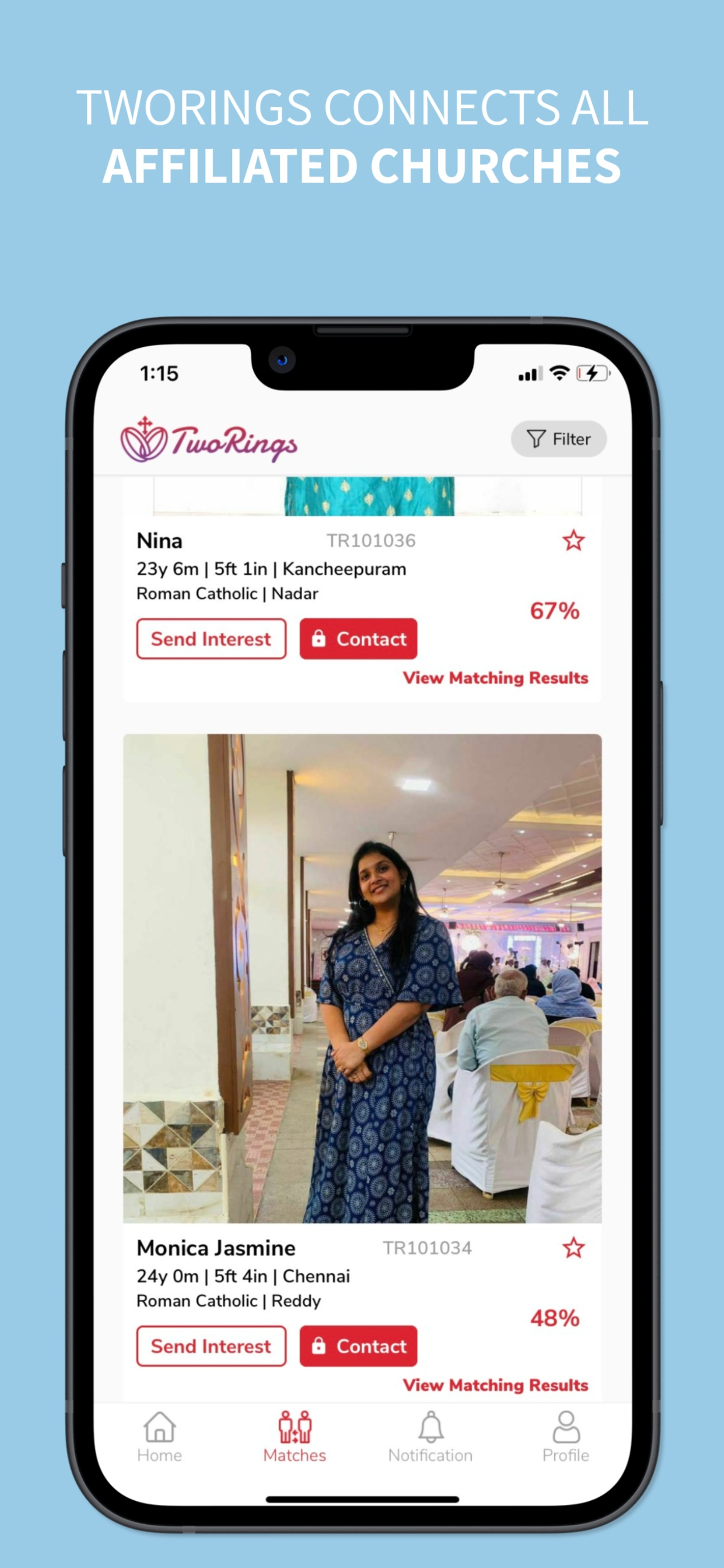 TwoRings: Matrimony Service