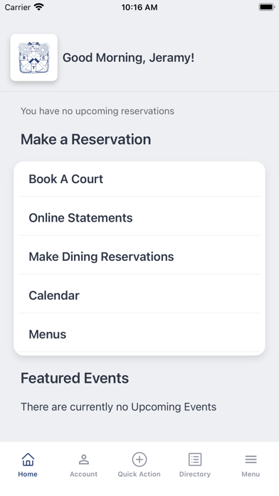 Spring Lake Bath & Tennis Club Screenshot