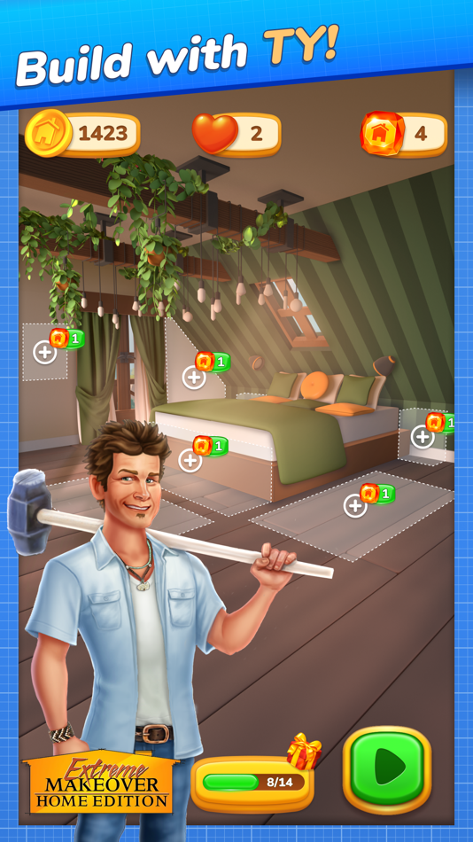 #5. Extreme Makeover: Home Edition (iOS) Podle: Qiiwi Games AB