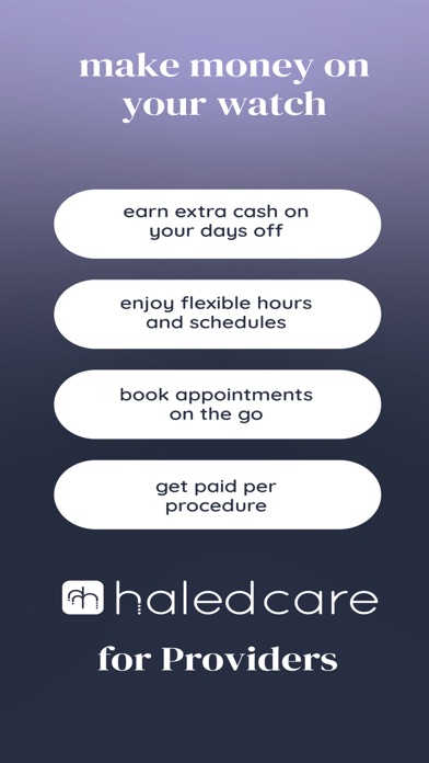 Haled Care: For Providers Screenshot