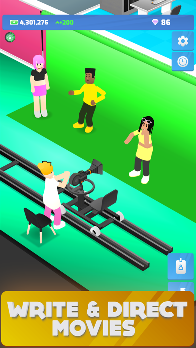 Idle Streamer! Film Maker Game Screenshot