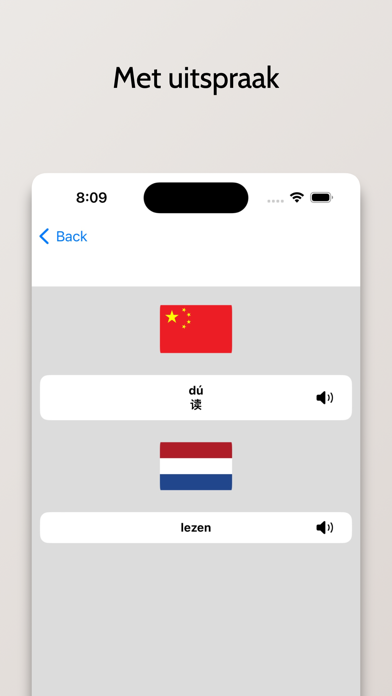 Chinese-Nederlands woordenboek Screenshot