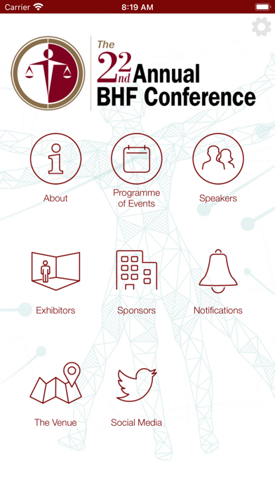 The 22nd BHF Conference 2023 Screenshot 1 - AppWisp.com The 22nd BHF Conference 2023 Screenshot 1 - AppWisp.com