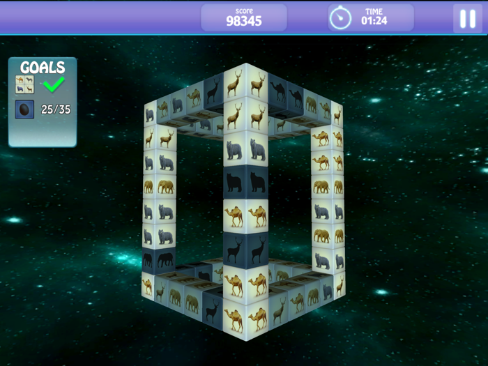 Mahjong 3d puzzle tile match