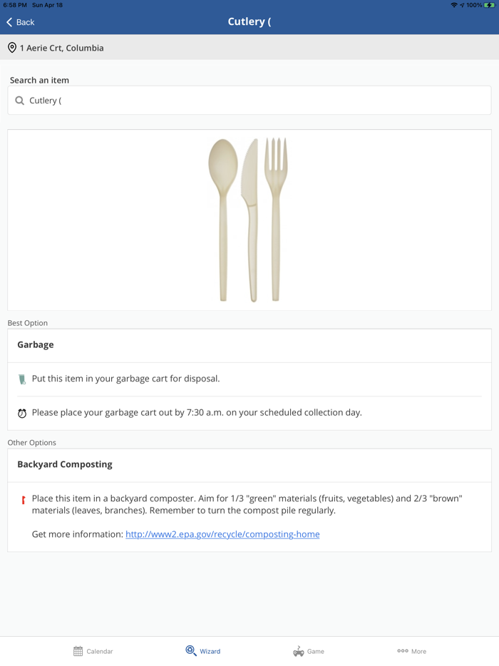 Columbia SC Solid Waste