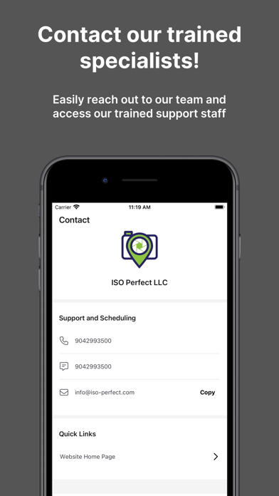 ISO Perfect LLC Screenshot