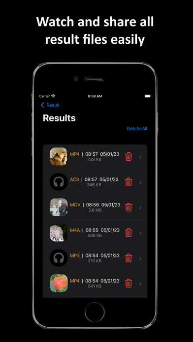 Video Files Converter: MP4,MP3 Screenshot