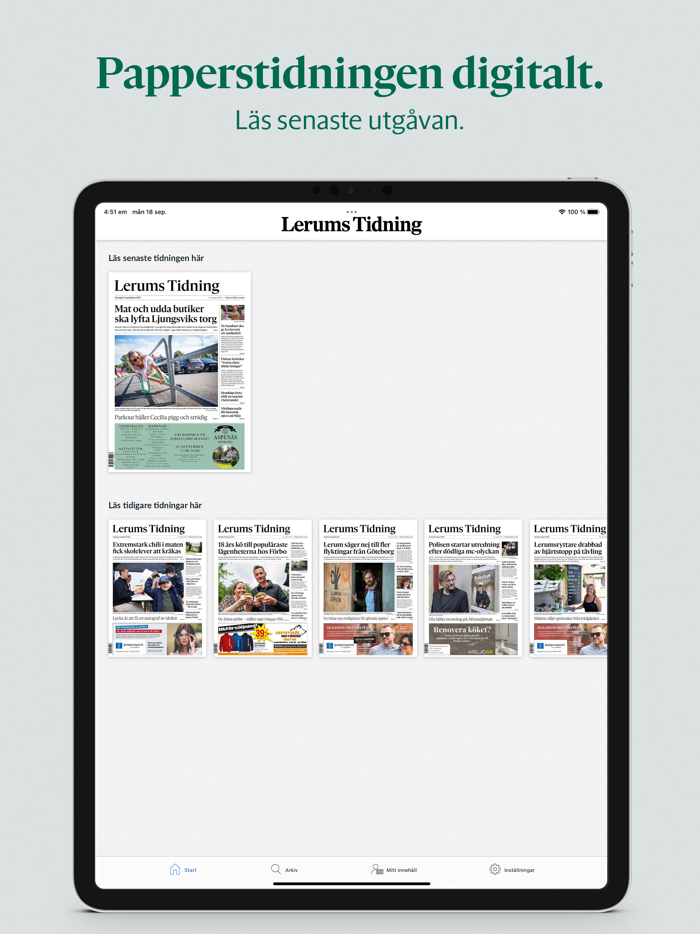 Lerums Tidning e-tidning