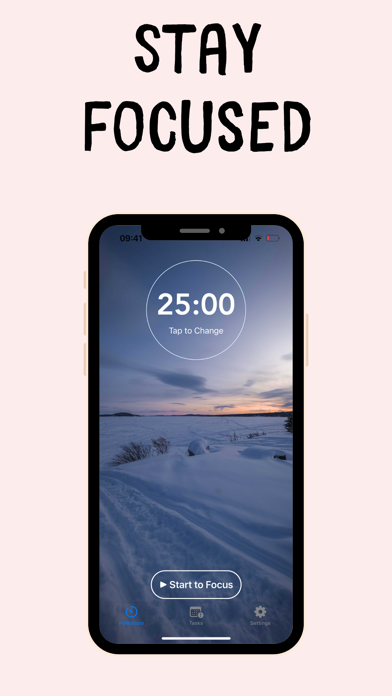 Pomodoro - Focus Screenshot