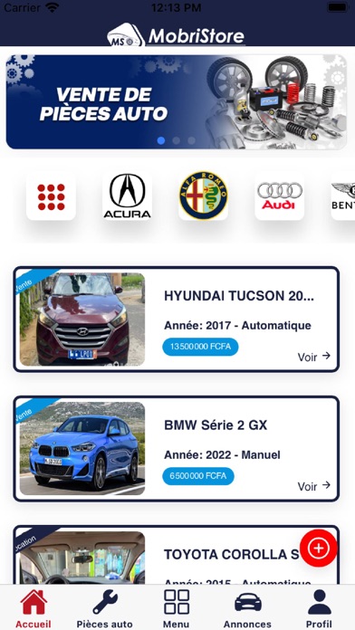 MobriStore Screenshot