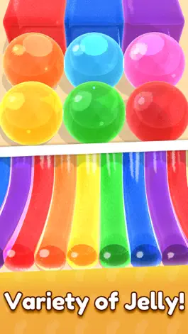 Game screenshot ASMR Rainbow Jelly apk