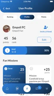 empoli fc official iphone screenshot 4