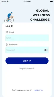 global wellness challenge iphone screenshot 1