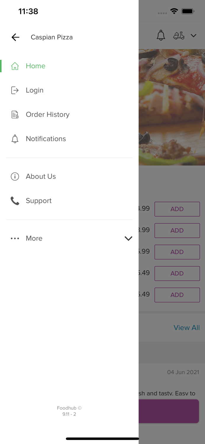 Caspian Pizza Yardley