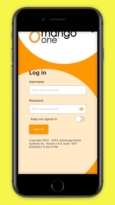 Mango One Mobile Screenshot