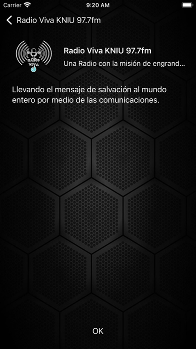 Radio Viva KNIU 97.7fm Screenshot