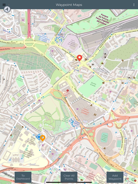 Screenshot #4 pour GPS Waypoints Lite