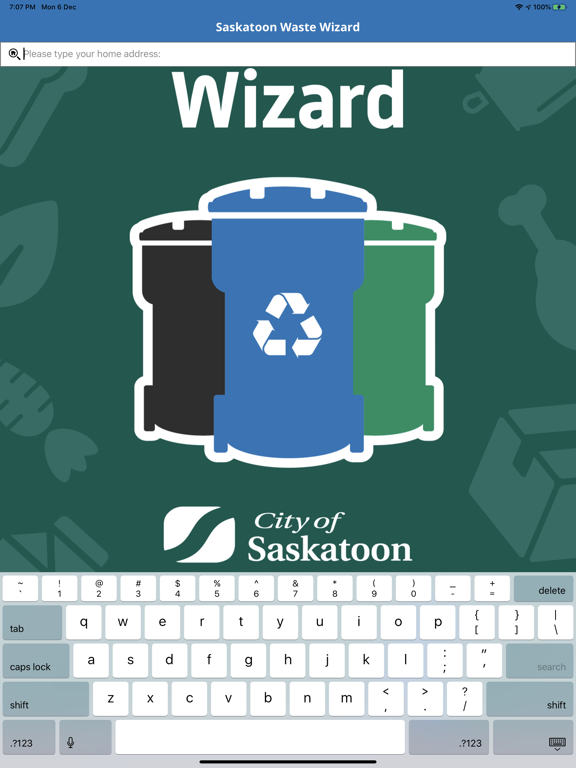 Saskatoon Waste Wizard