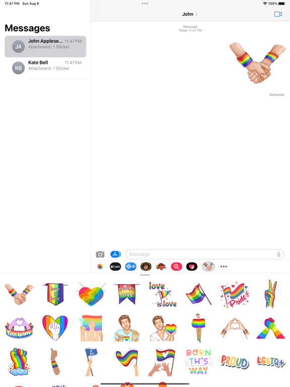 Screenshot #4 pour Gay LGBT Stickers