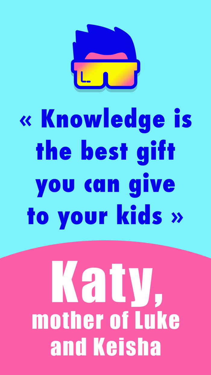 Kids quizzes learning FluoKids