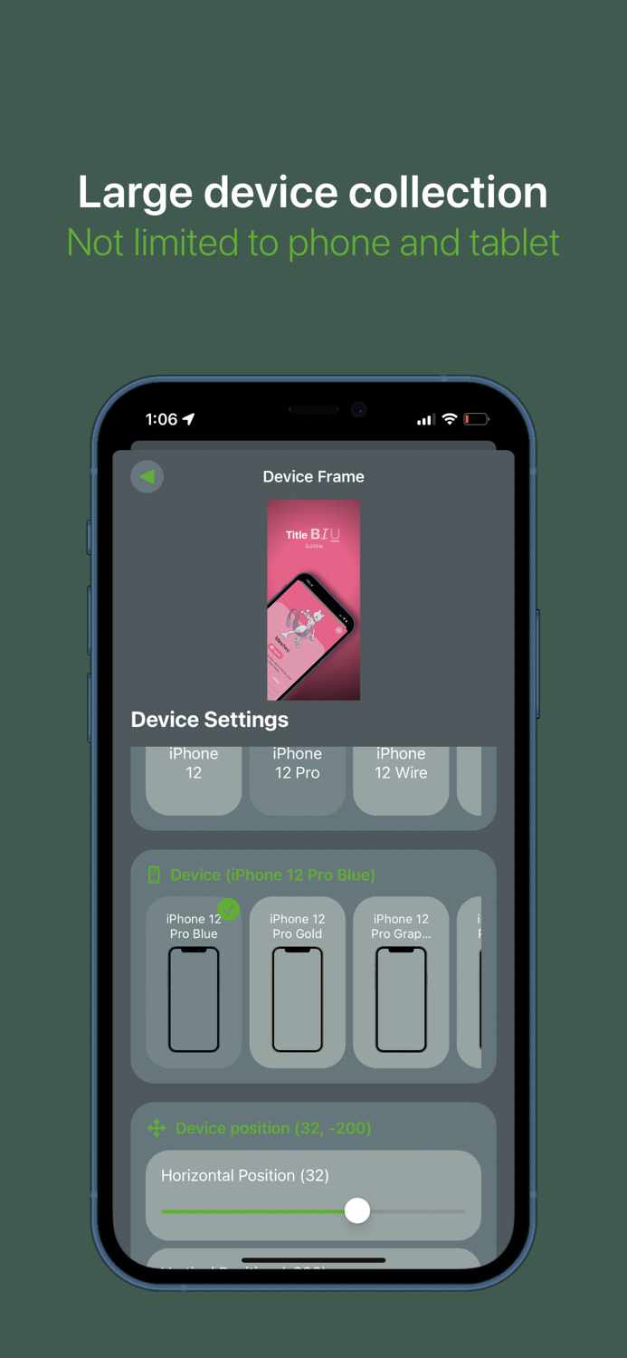 Screenly - Mockup Screenshots