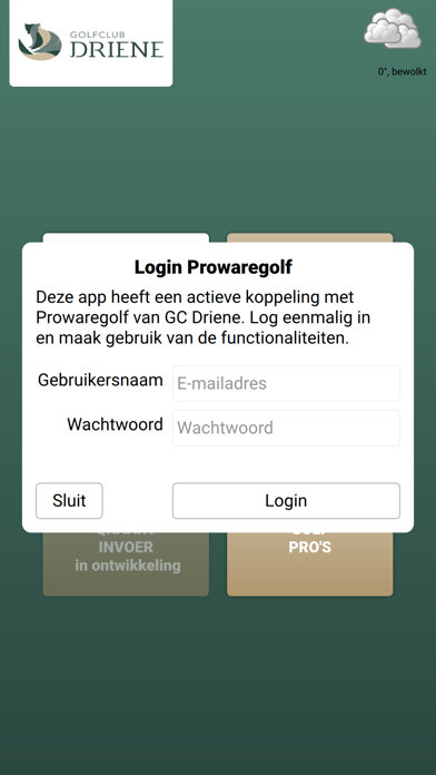 Golfclub Driene Screenshot