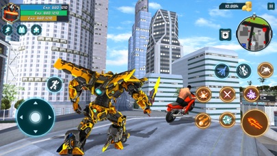 Robot City Car Battle Screenshot
