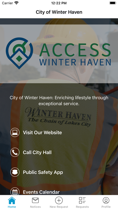 Screenshot 1 of Access Winter Haven App