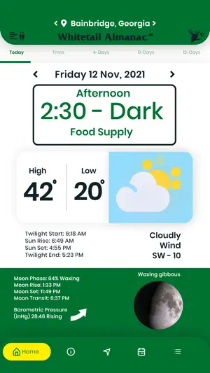 Whitetail Almanac screenshot 1