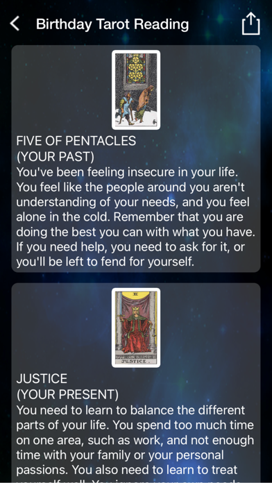 Tarot Card Reading Astrology + Screenshot
