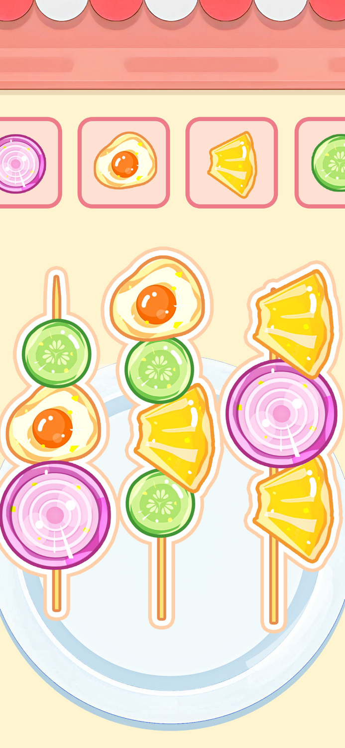 Tanghulu Sort -ASMR Suika Game