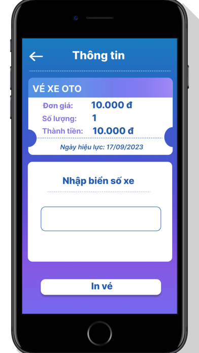 VNPT E-Ticket Screenshot