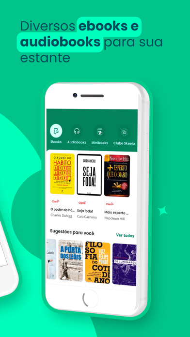 Skeelo: Livros e Audiobooks Screenshot