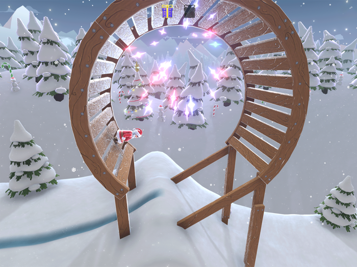 Santas Slippery Slope Ski Sim