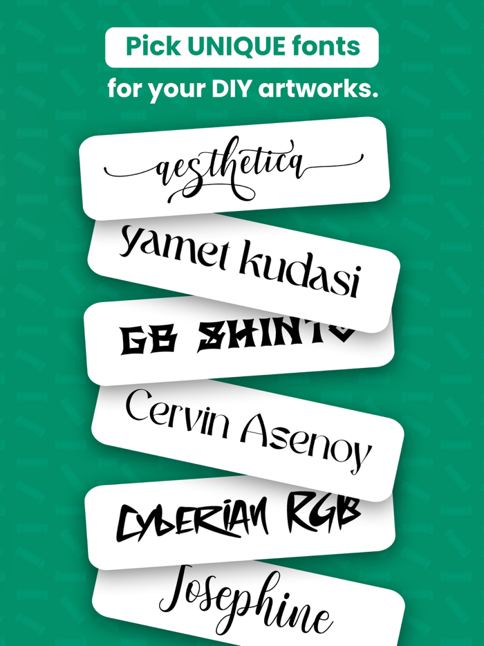 Fonts and Designs For Cricut