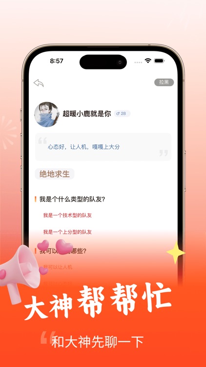 王者D练通-找游戏大神带你陪练组队起飞