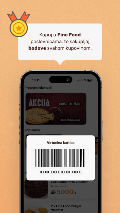 Fine Food Loyalty Screenshot