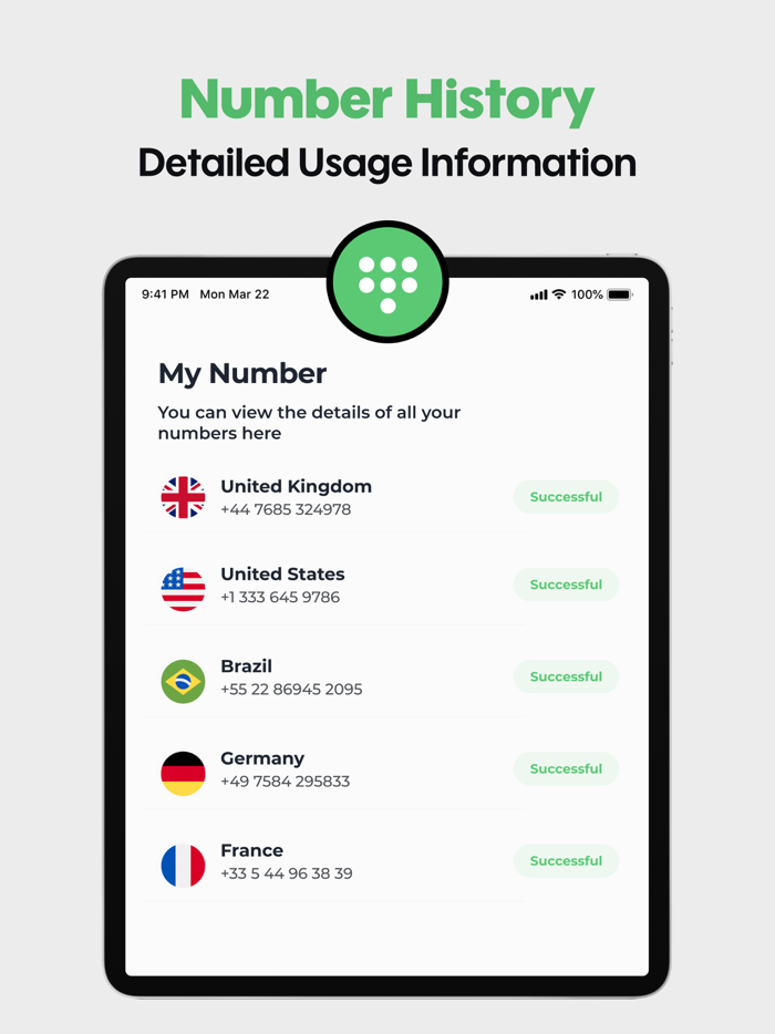 Virtual Number for WA - WABN