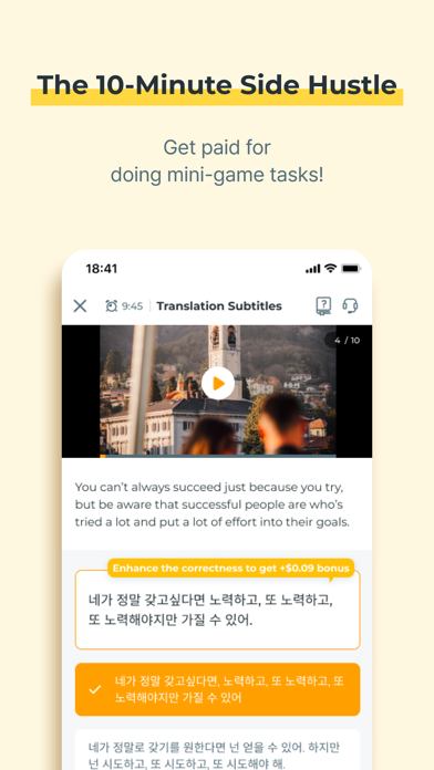 WeSub for Freelancers Screenshot