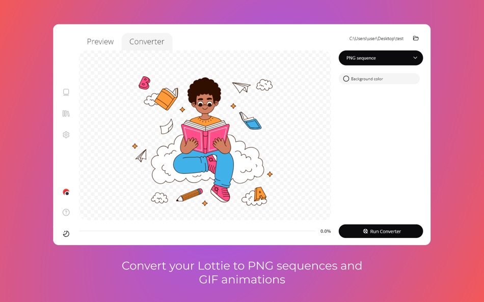 #3. Inari - Lottie Viewer (macOS) 来自: Maxim Yakovlev