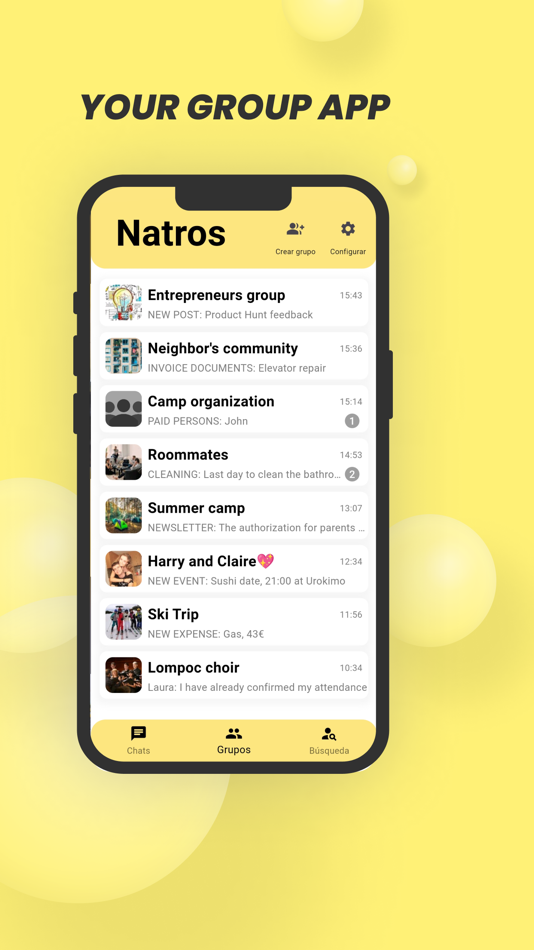 #4. Natros: Group second brain (iOS) 由: JORDI VENTOSA ALTIMIRA