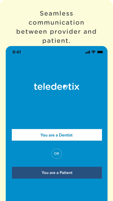 Teledentistry Connect Screenshot
